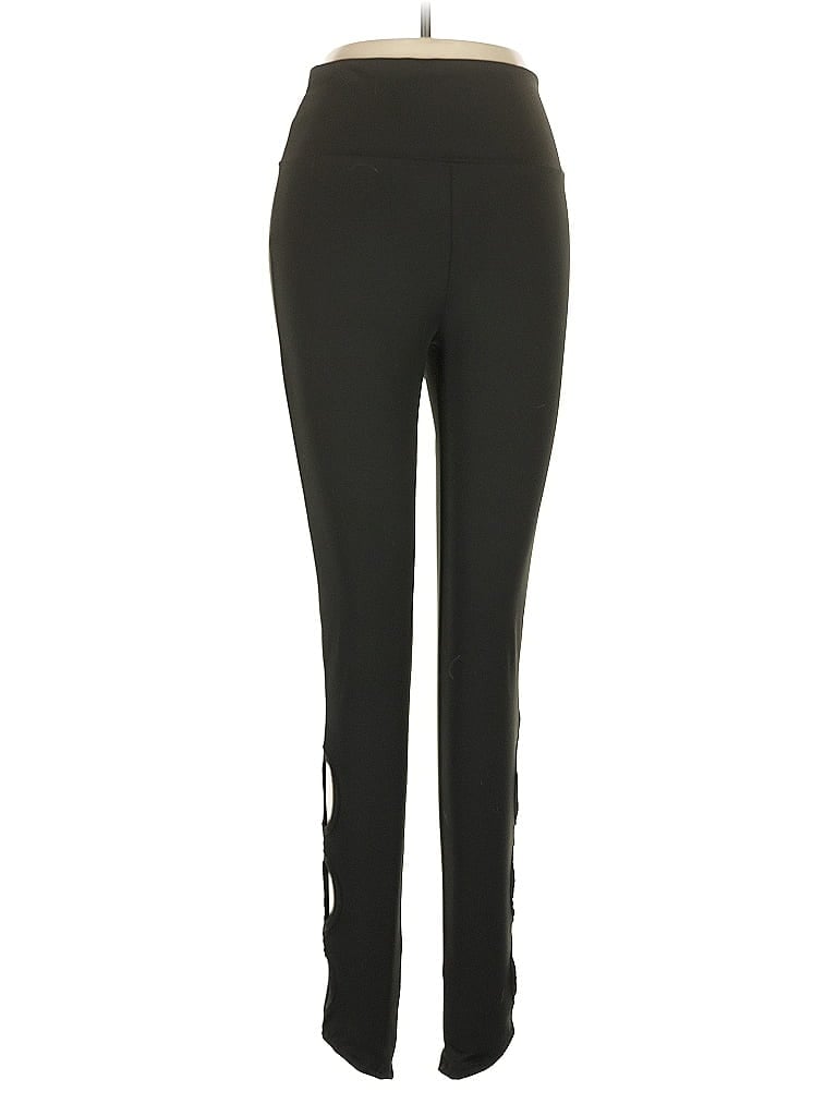 Pre-owned Fashion Nova Active Pants In Black