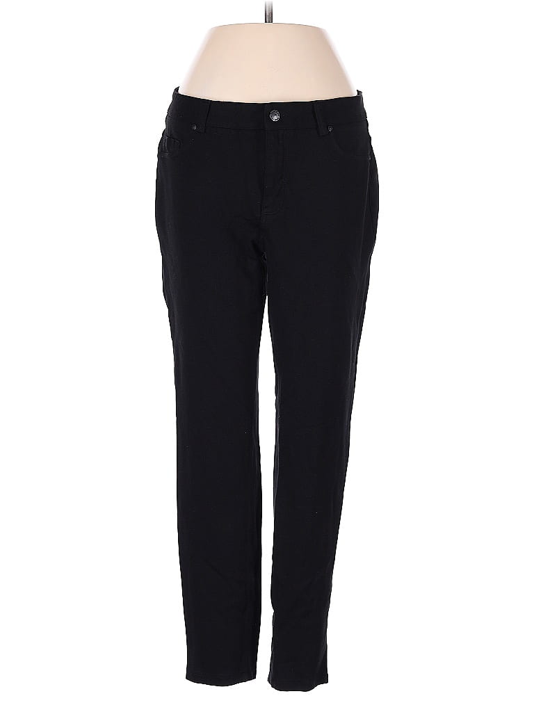 Pre-owned Dkny Jeans Jeggings In Black