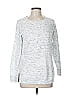 T by Talbots Silver Pullover Sweater Size M - photo 1