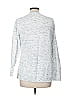T by Talbots Silver Pullover Sweater Size M - photo 2