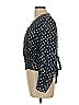 Tanya Taylor Blue Long Sleeve Silk Top Size 10 - photo 4