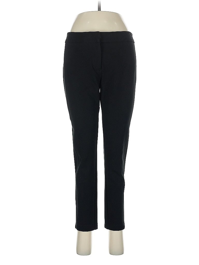 Armani Collezioni Solid Black Active Pants Size 8 - photo 1