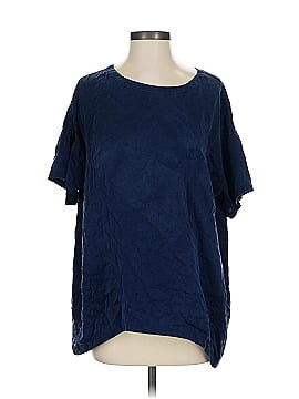 Lunya Short Sleeve Silk Top