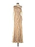 Mac Duggal 100% Polyester Gold Cocktail Dress Size 2 - photo 1