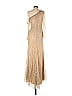 Mac Duggal 100% Polyester Gold Cocktail Dress Size 2 - photo 3