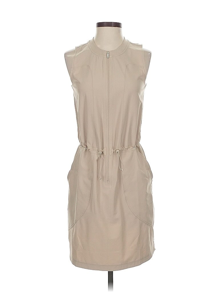 Pre-owned Zella Casual Dress In Brown