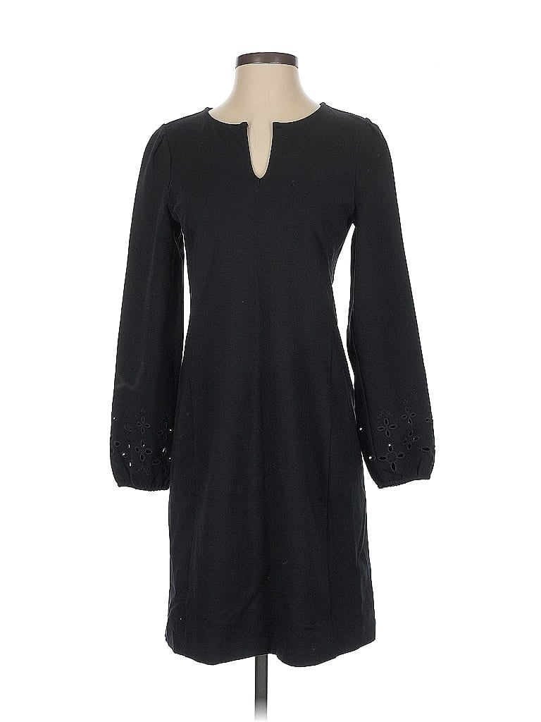 Pre-owned Ann Taylor Casual Dress In Black