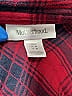 Motherhood 100% Cotton Checkered-gingham Red 3/4 Sleeve Top Size L - photo 3
