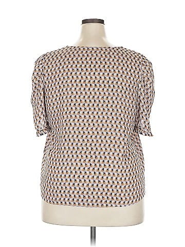 Worthington Short Sleeve Blouse (view 2)