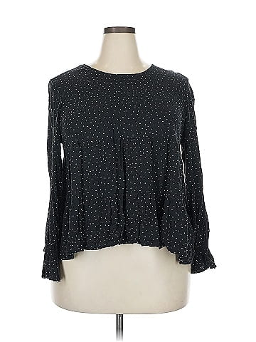 POPSUGAR Long Sleeve Blouse (view 1)