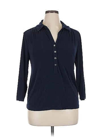 PREMISE 3/4 Sleeve Blouse (view 1)
