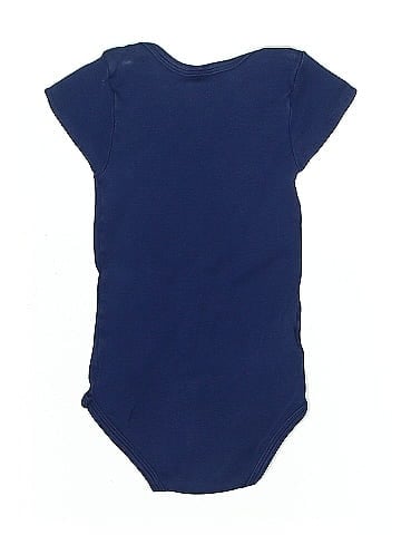 Petit Bateau Short Sleeve Onesie (view 2)