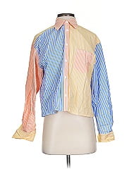 Solid & Striped Long Sleeve Button Down Shirt