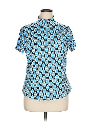 Tail Short Sleeve Blouse (view 1)