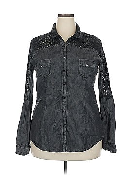 Maurices Long Sleeve Button Down Shirt