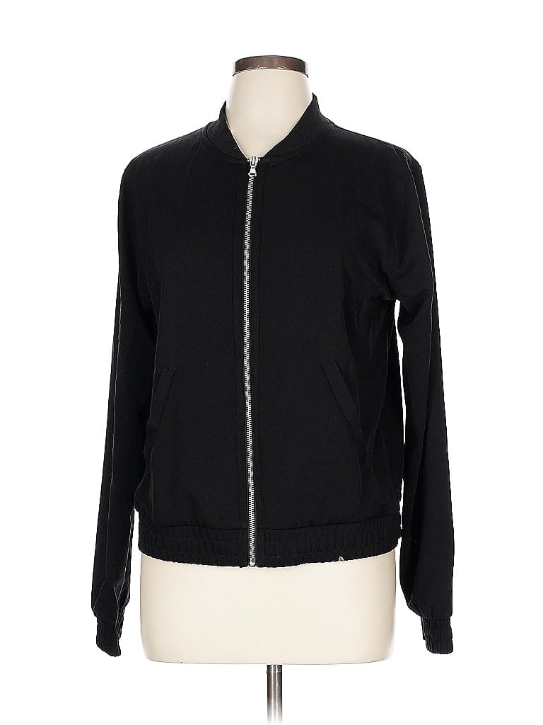 Pre-owned Active By Old Navy Track Jacket In Black