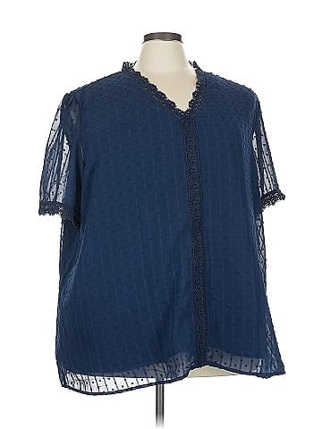 Unbranded Short Sleeve Blouse (view 1)