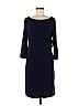 Laundry by Design Solid Blue Casual Dress Size 6 - photo 1