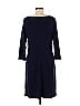 Laundry by Design Solid Blue Casual Dress Size 6 - photo 2