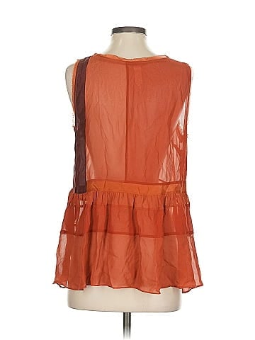 Floreat Sleeveless Silk Top (view 2)