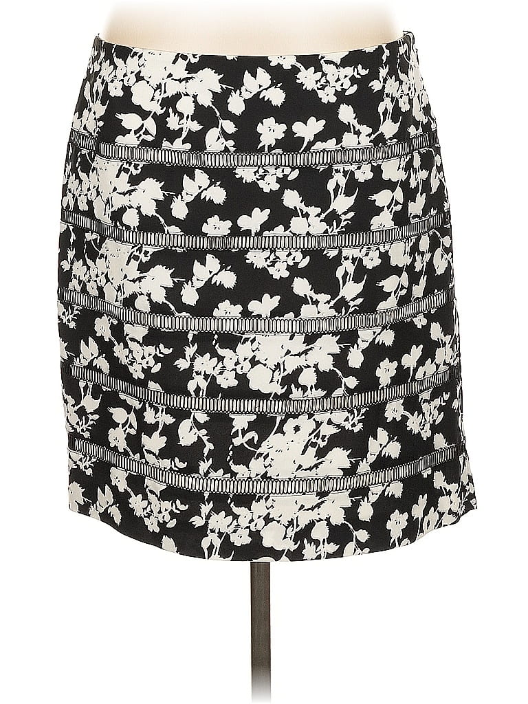 Pre-owned White House Black Market Casual Skirt In Black