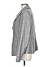 Escada Plaid Gray Wool Blazer Size EU 44 / US 14 - photo 5