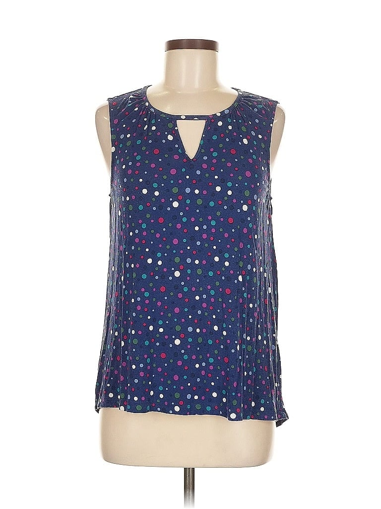 Pre-owned Fervour Sleeveless Blouse In Blue