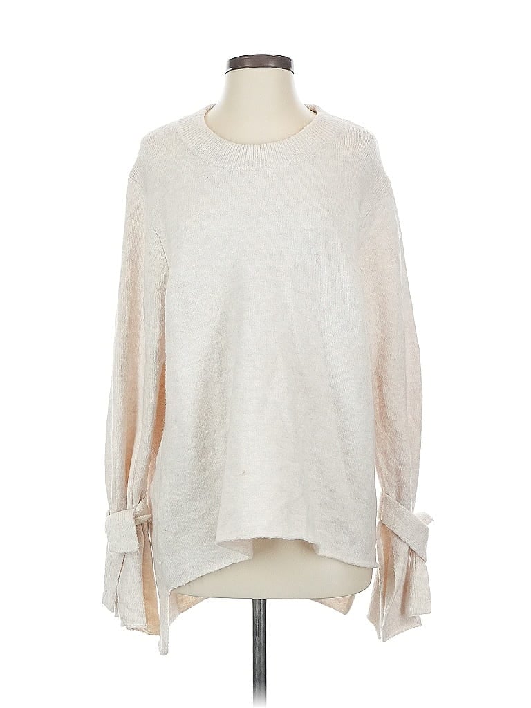 Click to view more detailed imagery on our partner's website Pre-owned Zara Sweatshirt In White