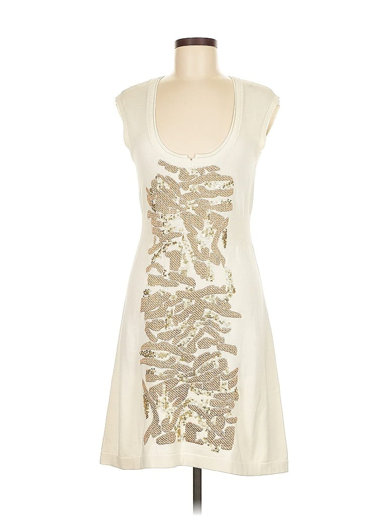 Click to view more detailed imagery on our partner's website Pre-owned Nanette Lepore Cocktail Dress In White