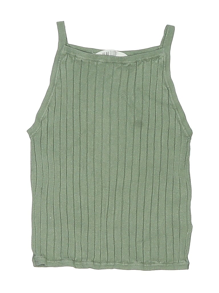 H&M Pre-owned Kids' Sweater Vest In Green