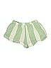 Out From Under 100% Cotton Stripes Green Shorts Size XS - photo 2
