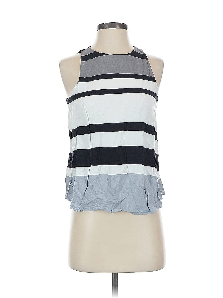 ANN TAYLOR FACTORY Pre-owned Sleeveless Blouse In Blue