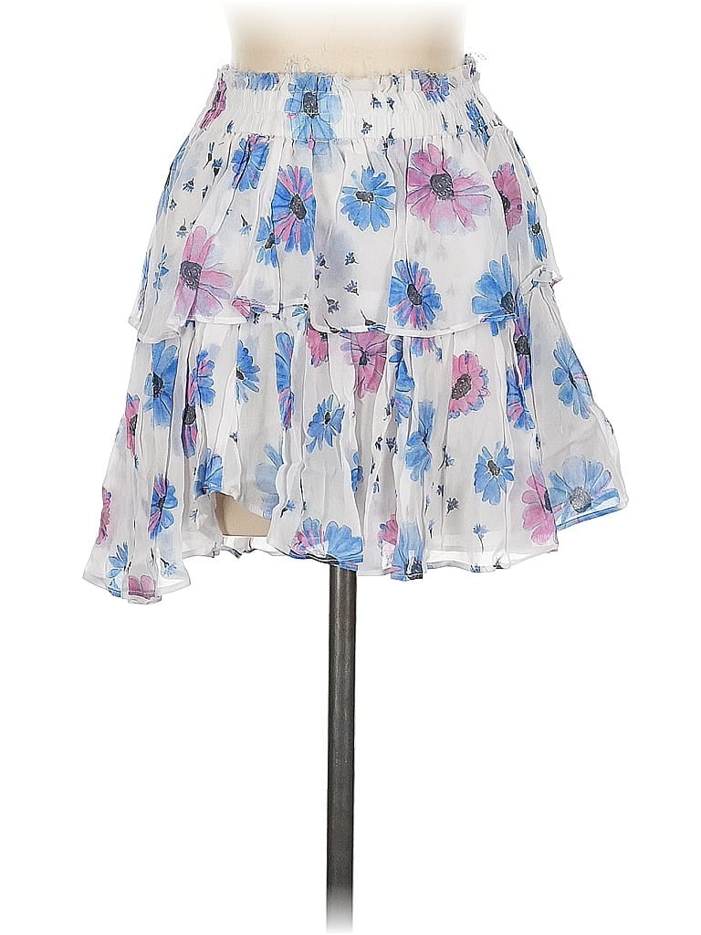 Pre-owned Loveshackfancy Casual Skirt In Blue