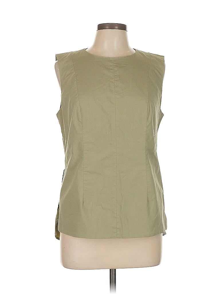 GILLI Pre-owned Sleeveless Blouse In Green