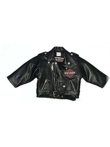 Harley Davidson Faux Leather Jacket (view 1)