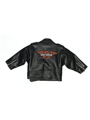 Harley Davidson Faux Leather Jacket (view 2)
