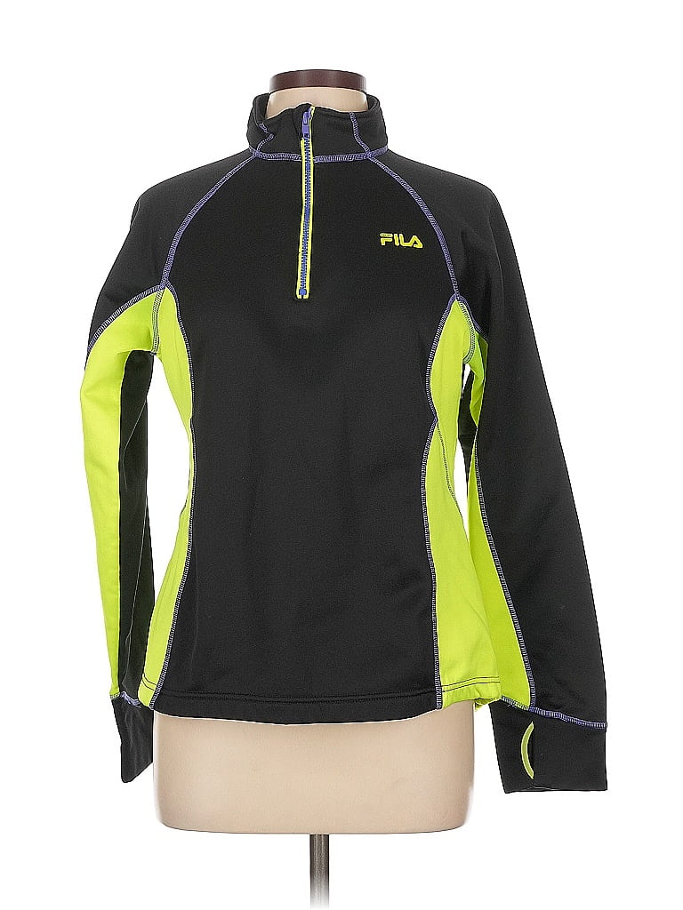 Pre-owned Fila Sport Sweatshirt In Black