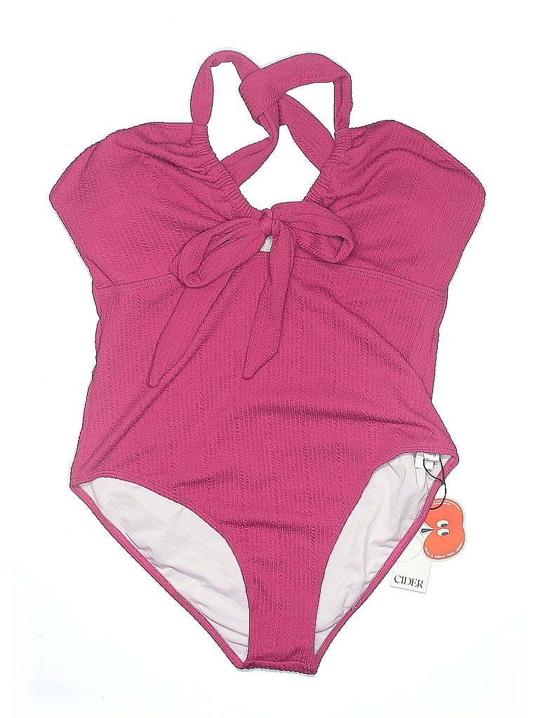 Cider One Piece Swimsuit In Pink