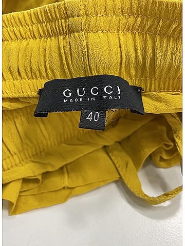 Gucci Color Block Yellow Track Pants Size EU (IT) 40 / US 4
