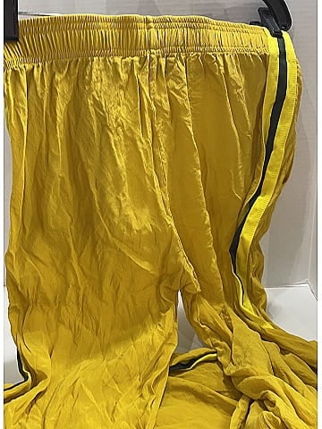 Gucci Color Block Yellow Track Pants Size EU (IT) 40 / US 4