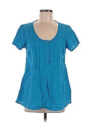 Flax Short Sleeve Blouse