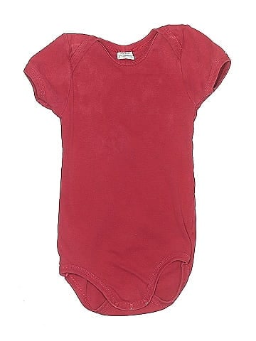 Petit Bateau Short Sleeve Onesie (view 1)
