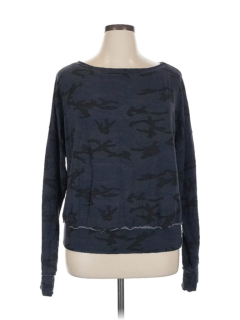 Sundry Blue Long Sleeve T-Shirt Size XL (4) - photo 1
