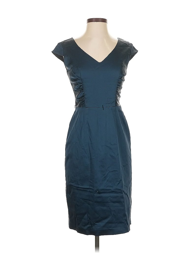 Pre-owned Kay Unger Cocktail Dress In Blue