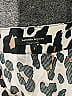 Nanette Lepore 100% Polyester Animal Print Ivory 3/4 Sleeve Blouse Size S - photo 6
