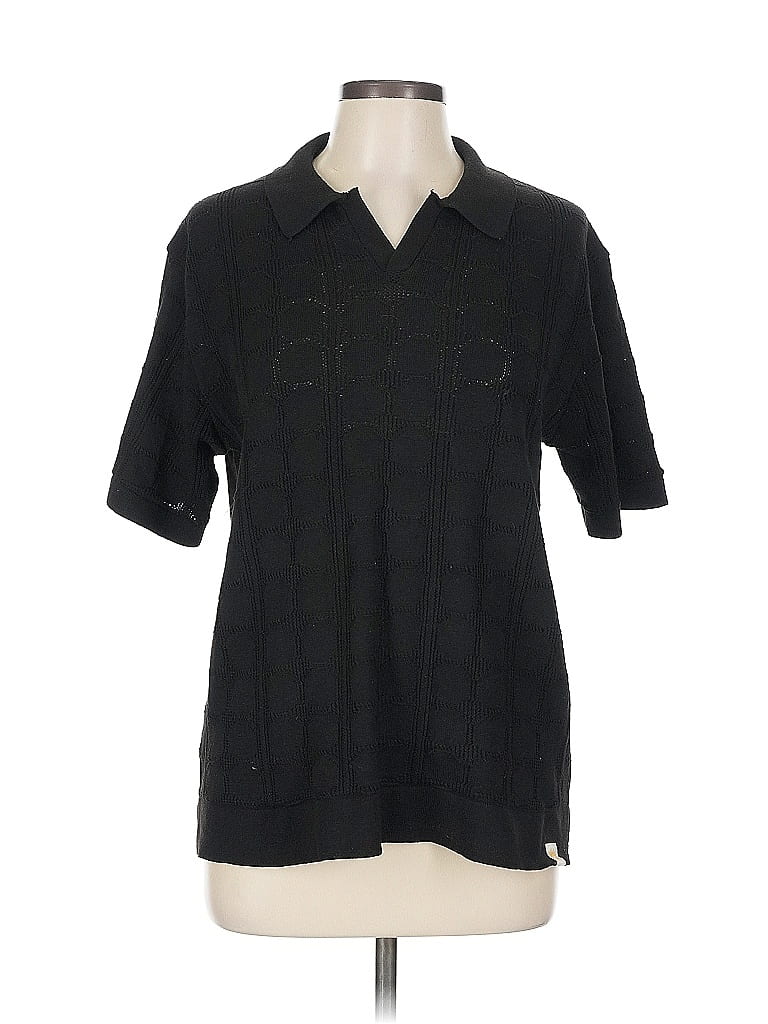 FREE PLANET Pre-owned Cardigan Sweater In Black