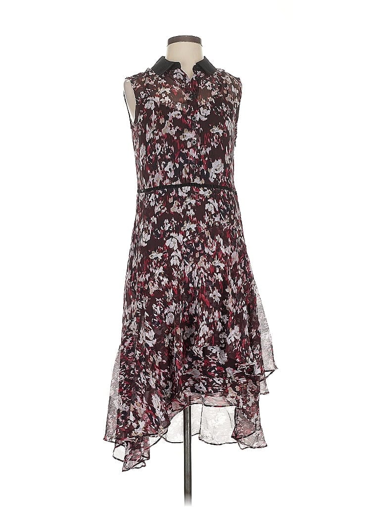 Simply Vera Vera Wang Cocktail Dress In Burgundy