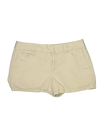 Ann Taylor LOFT Khaki Shorts (view 1)