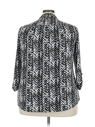Roz & Ali 3/4 Sleeve Blouse (view 2)