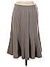 Worth Chevron-herringbone Gray Wool Skirt Size 4 - photo 2
